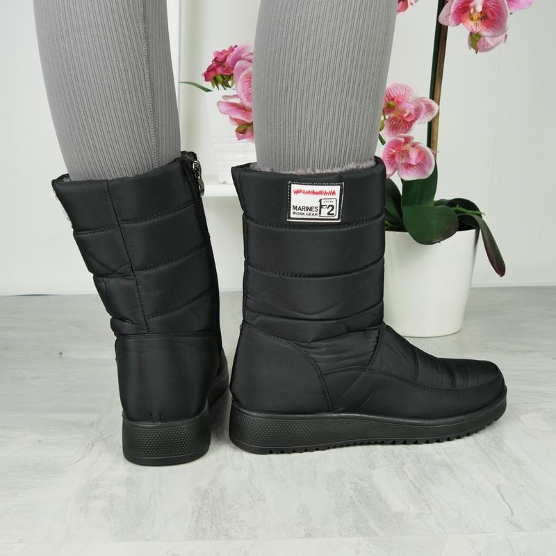 Warm Lined Water Resistant Snow Boots