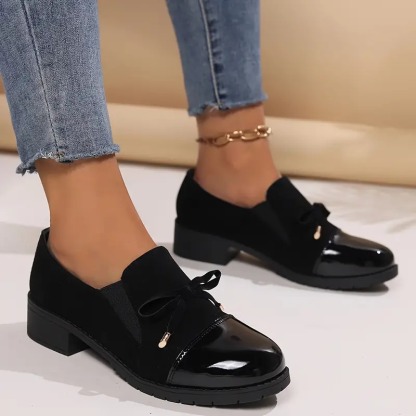 Women's Thick-soled High-heeled Loafer