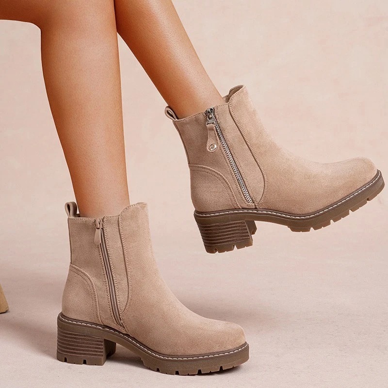 Women's Zip Comfy Grip Shoes