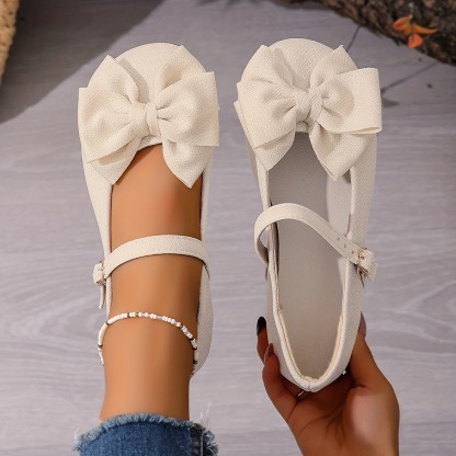 Women's Bowknot Mary Jane Flat Shoes