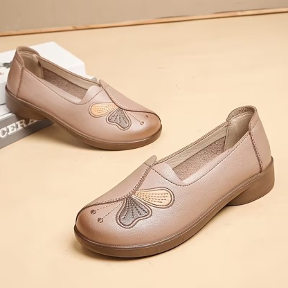 Women's Faux Leather Mom Shoes