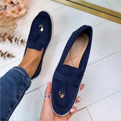 Women's Soft Retro Slip-On Loafers