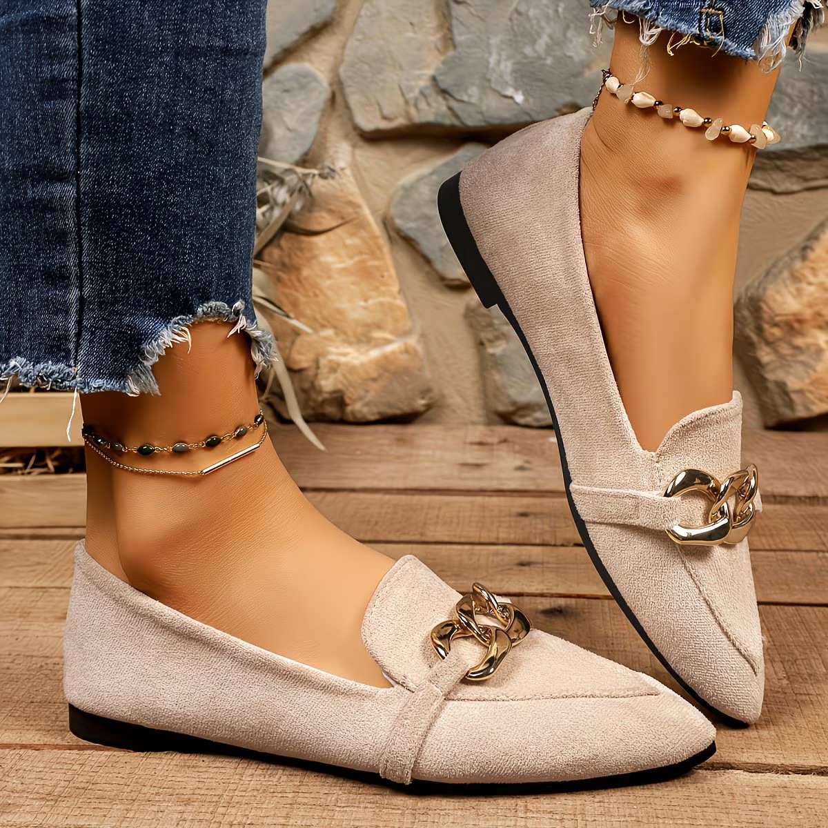Women's Stylish Pointed Loafers