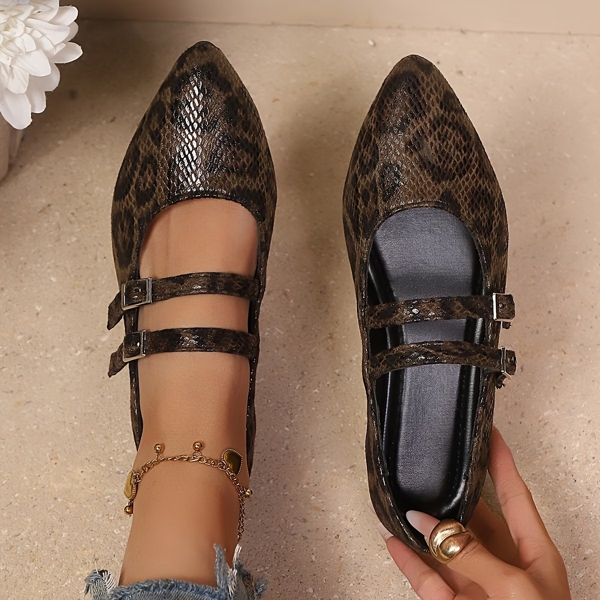 Print Mary Jane Shoes