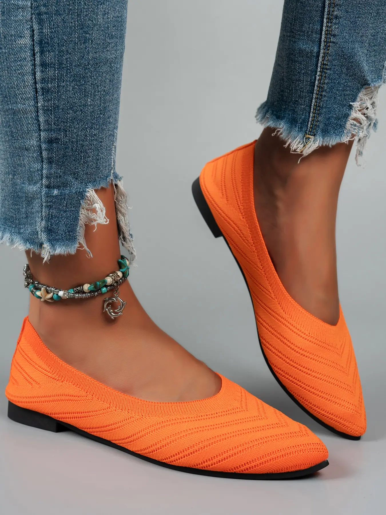 Women's Leopard Slip-on Flat Shoes