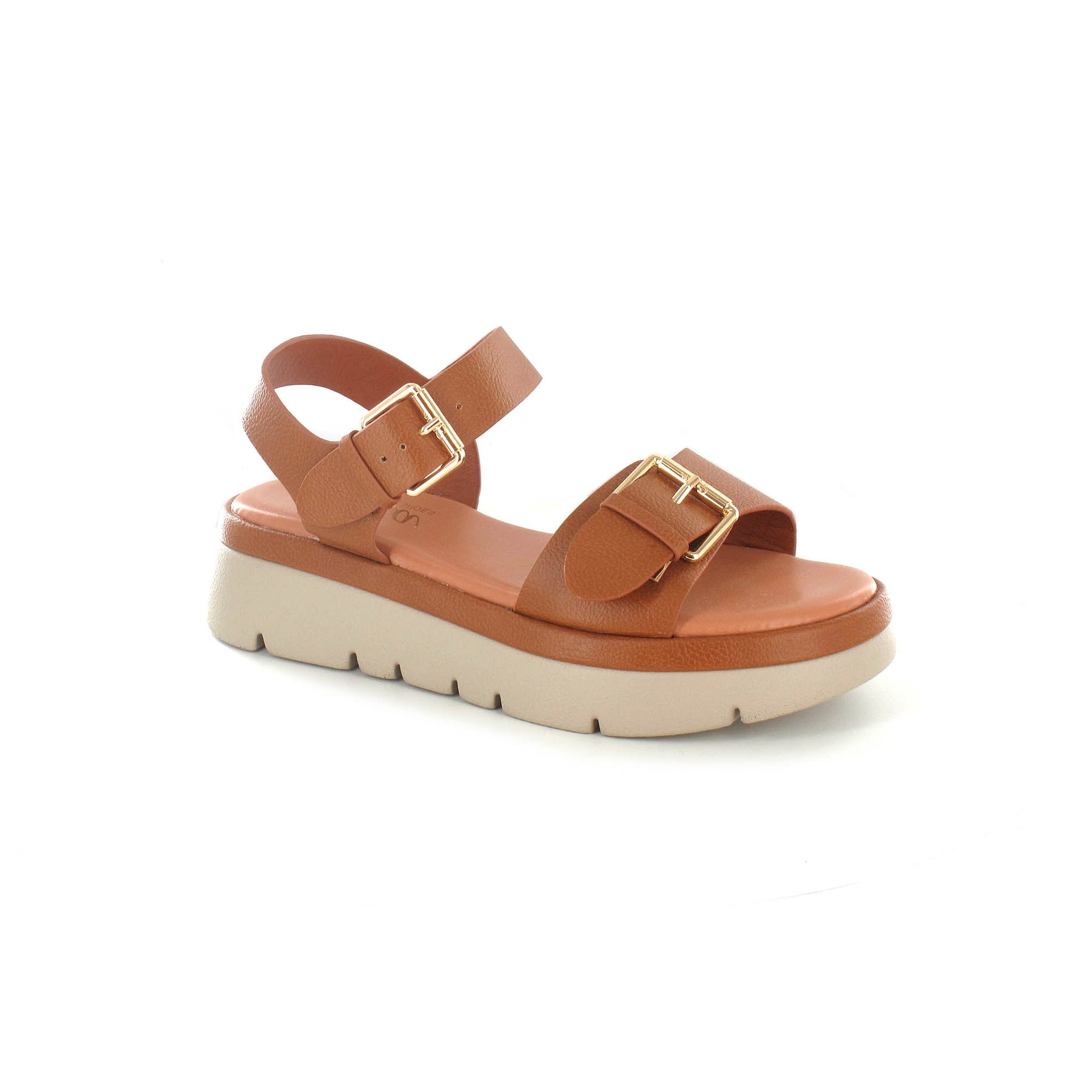 Women's Memory Foam Strap Flatform Sandals
