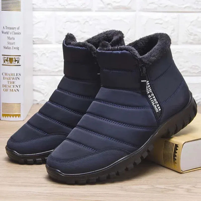 Mens Winter Warm Ankle Boots