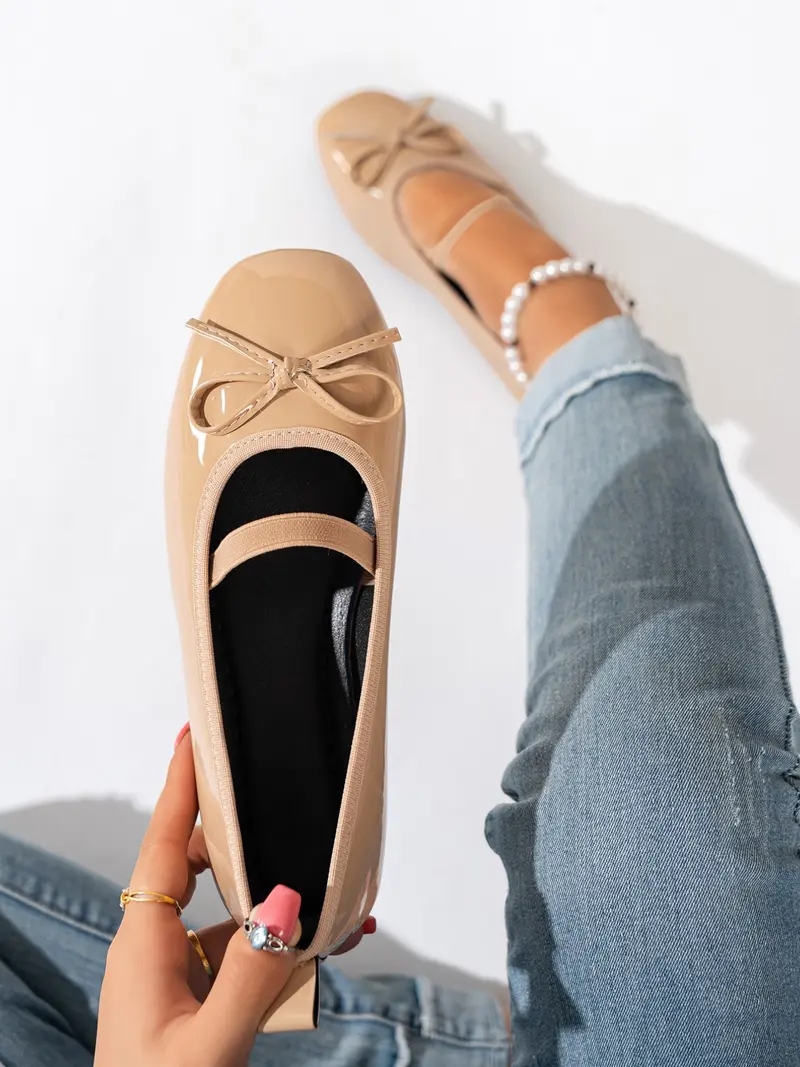 Women's Patent Leather Ballet Flats
