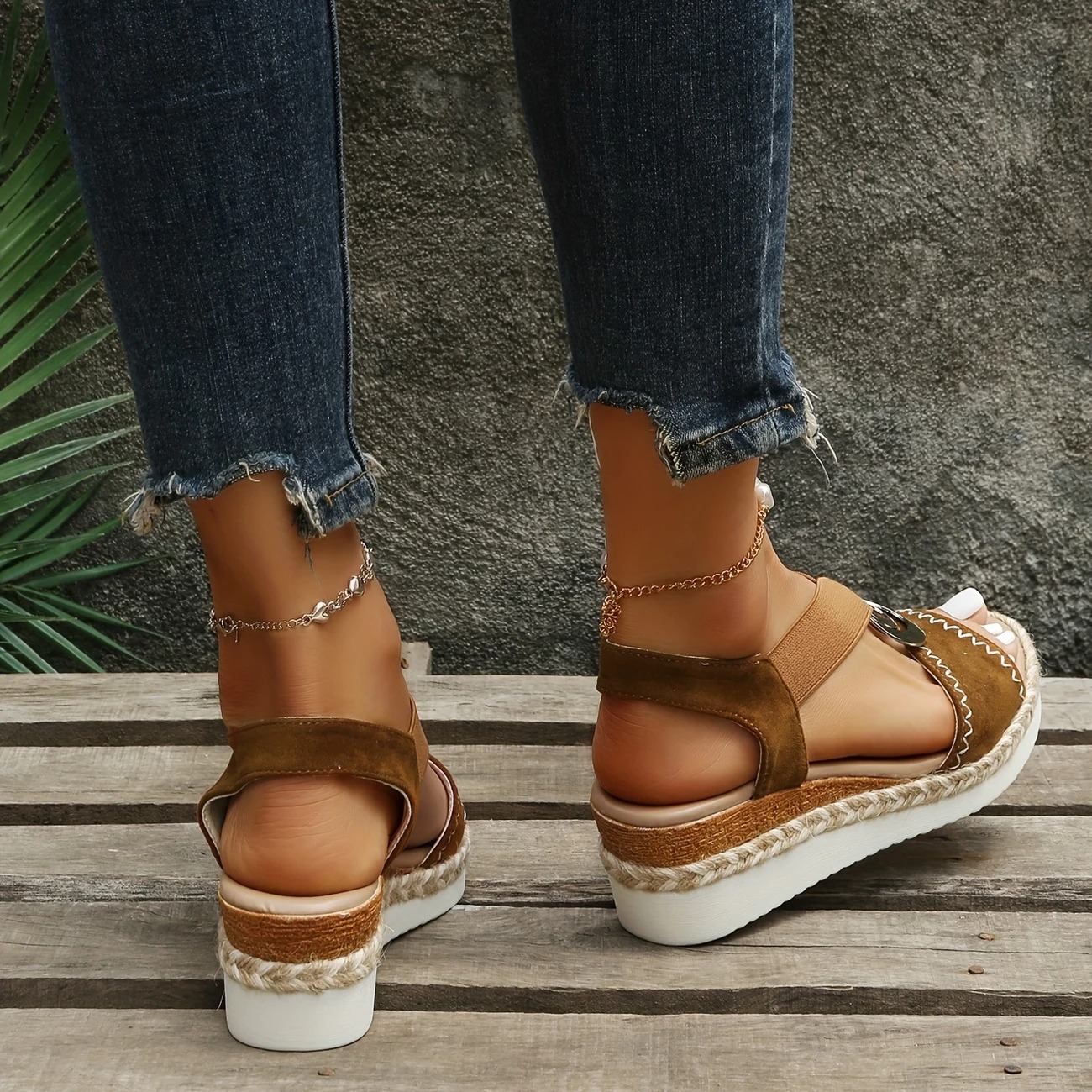 Women's Espadrille Wedge Sandals