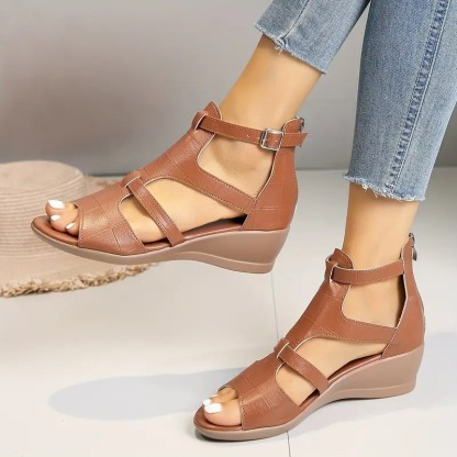 Women's Ankle Strap Roman Sandals