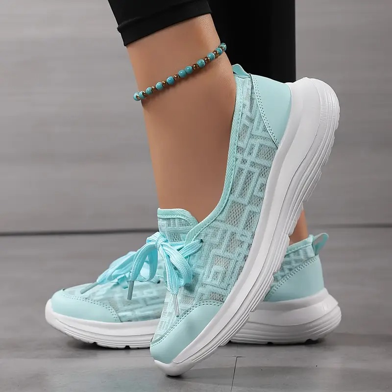 Women's Bottom Slip-on Mesh Loafers