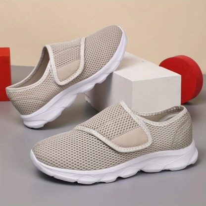 Adjustable Strap Walking Sneakers
