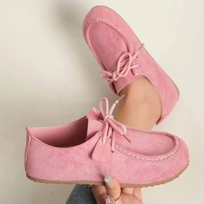 Women's Soft Lace-Up Loafers