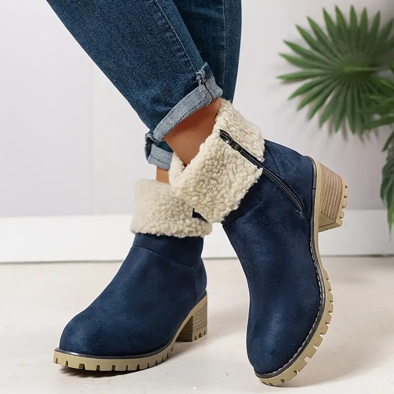 Comfy Lining Warm Ankle Boots