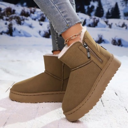 Women's Velvet Lining Snow Boots