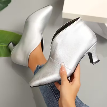 Women's Elegant Sophisticated Ankle Boots