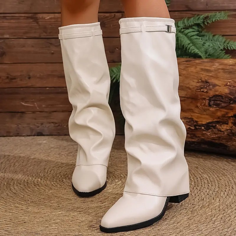 Women's Punk Western Cowboy Boots