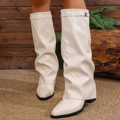 Women's Punk Western Cowboy Boots
