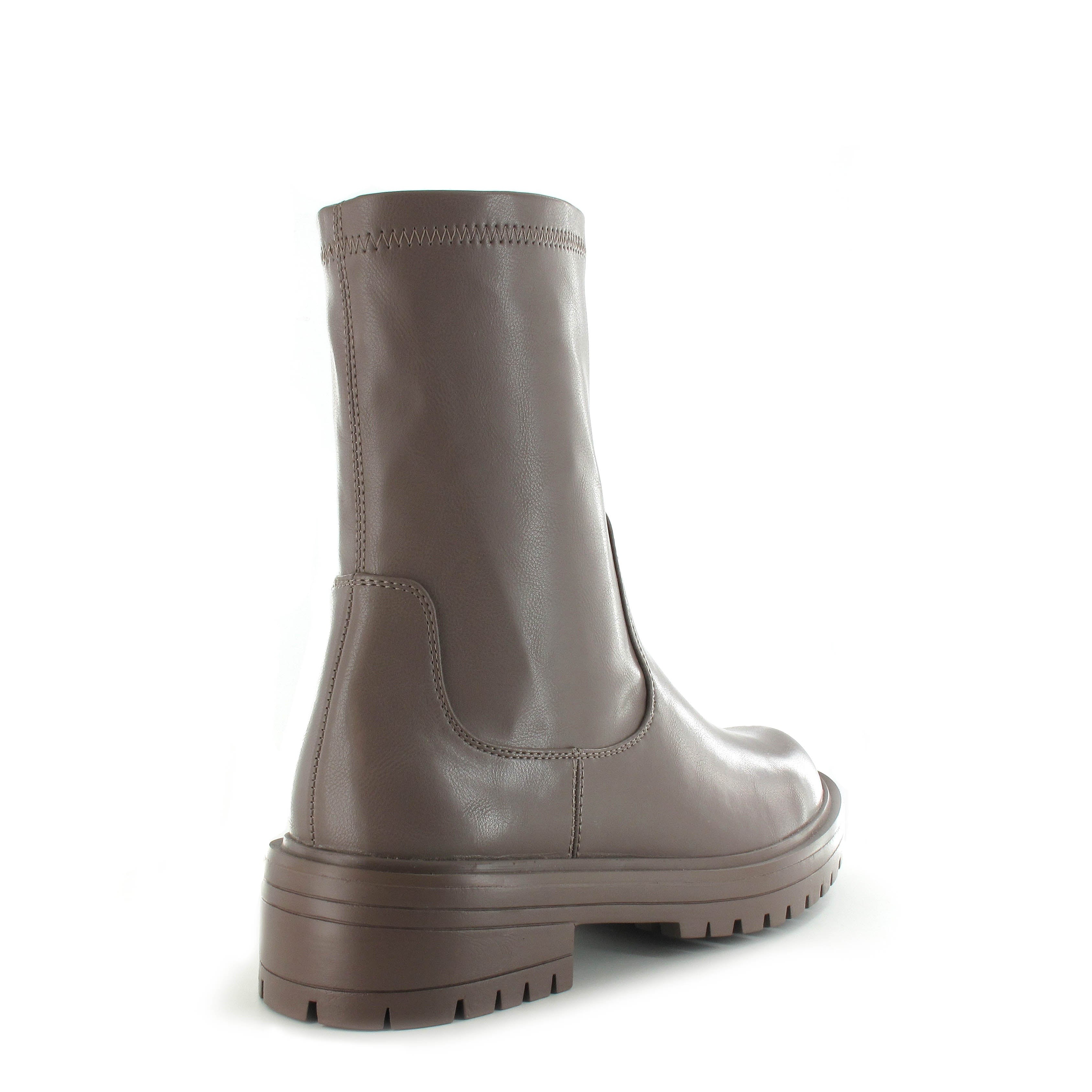 Women's Chunky Pull On Biker Boot