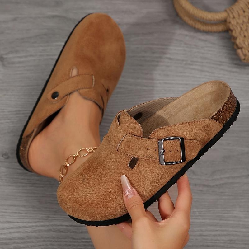 Women's Comfy Suede Leather Slippers