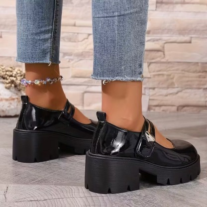 Women's Versatile Mary Jane Heeled Loafers