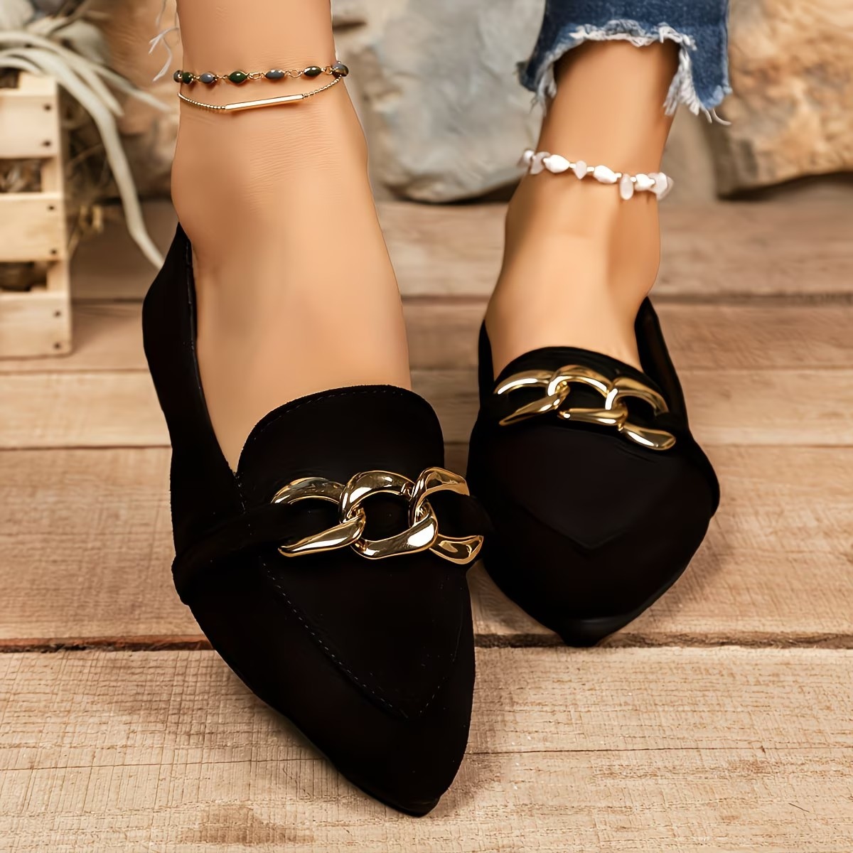 Women's Stylish Pointed Loafers