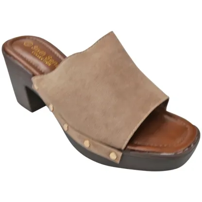 Women's Open Toe Mid Heel