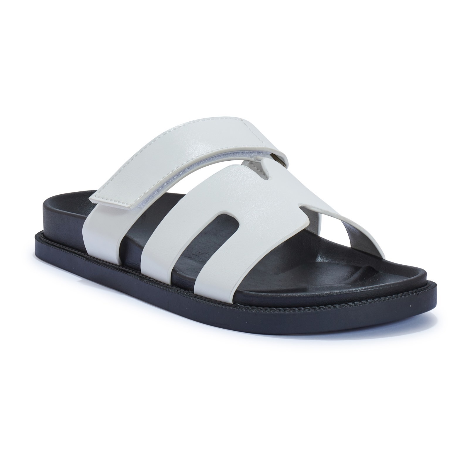 Women's Summer Flatform Strap Sliders