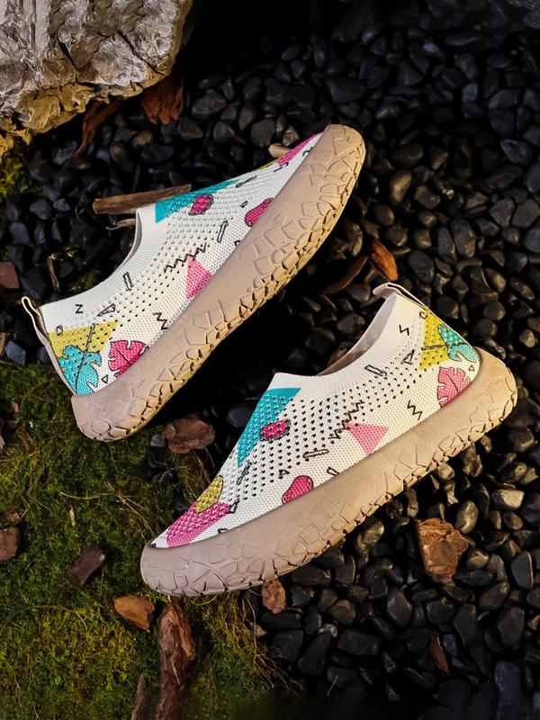 Women's Flyknit Breathable Slip-On Shoes