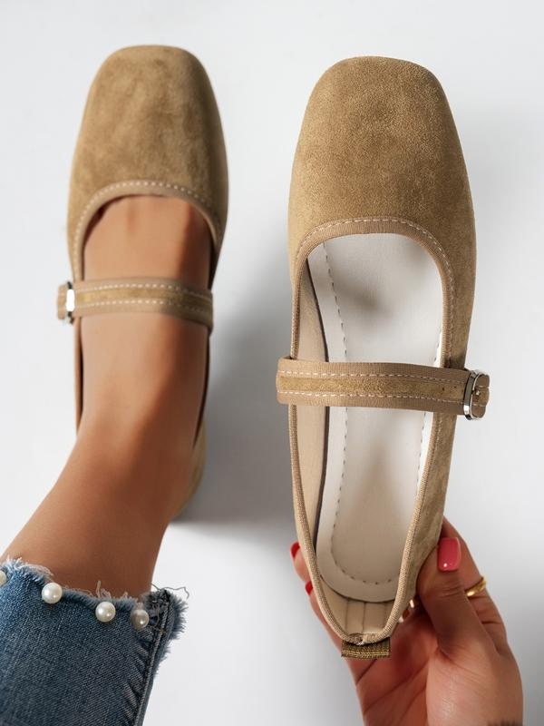 Vintage Square Toe Mary Jane Loafers
