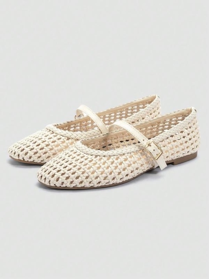 Women's Braided Mary Jane Loafers