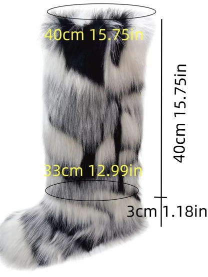 Women's Long Tube Snow Boots