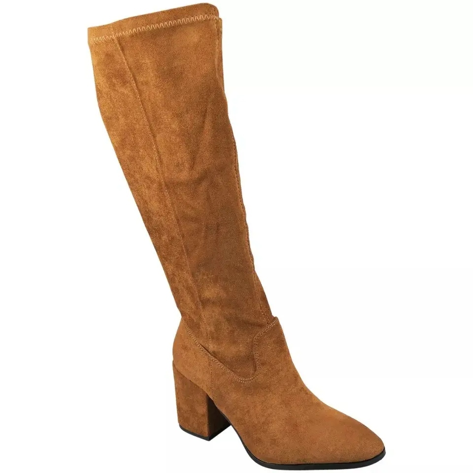 Women's Wide Calf Fit Faux Suede Boots