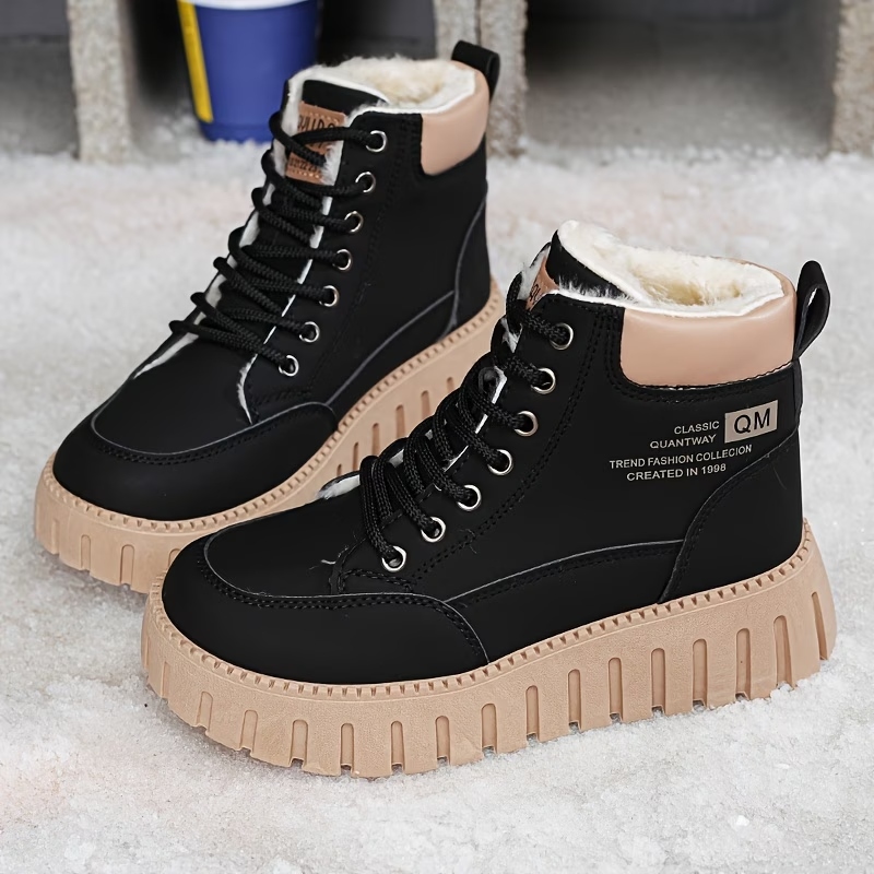 Women's Thick Sole Short Boots