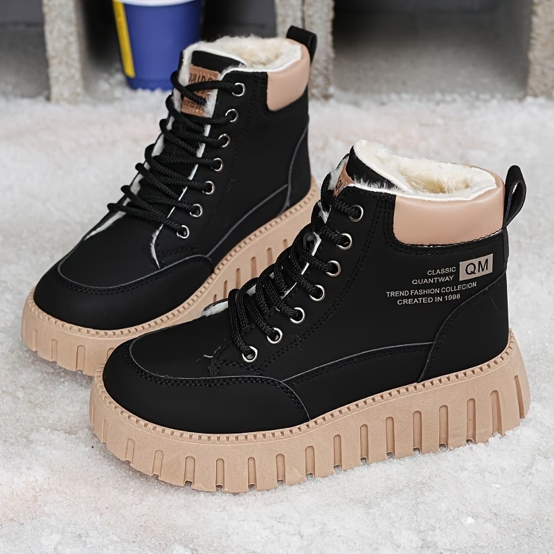 Women's Thick Sole Short Boots