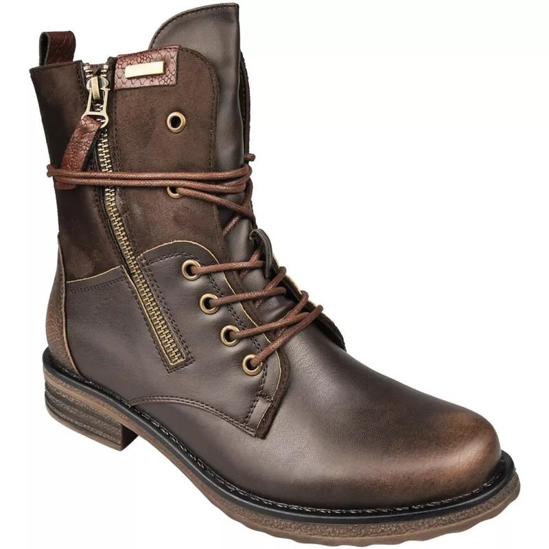 Ladies Cozy Warm Lined Ankle Boots