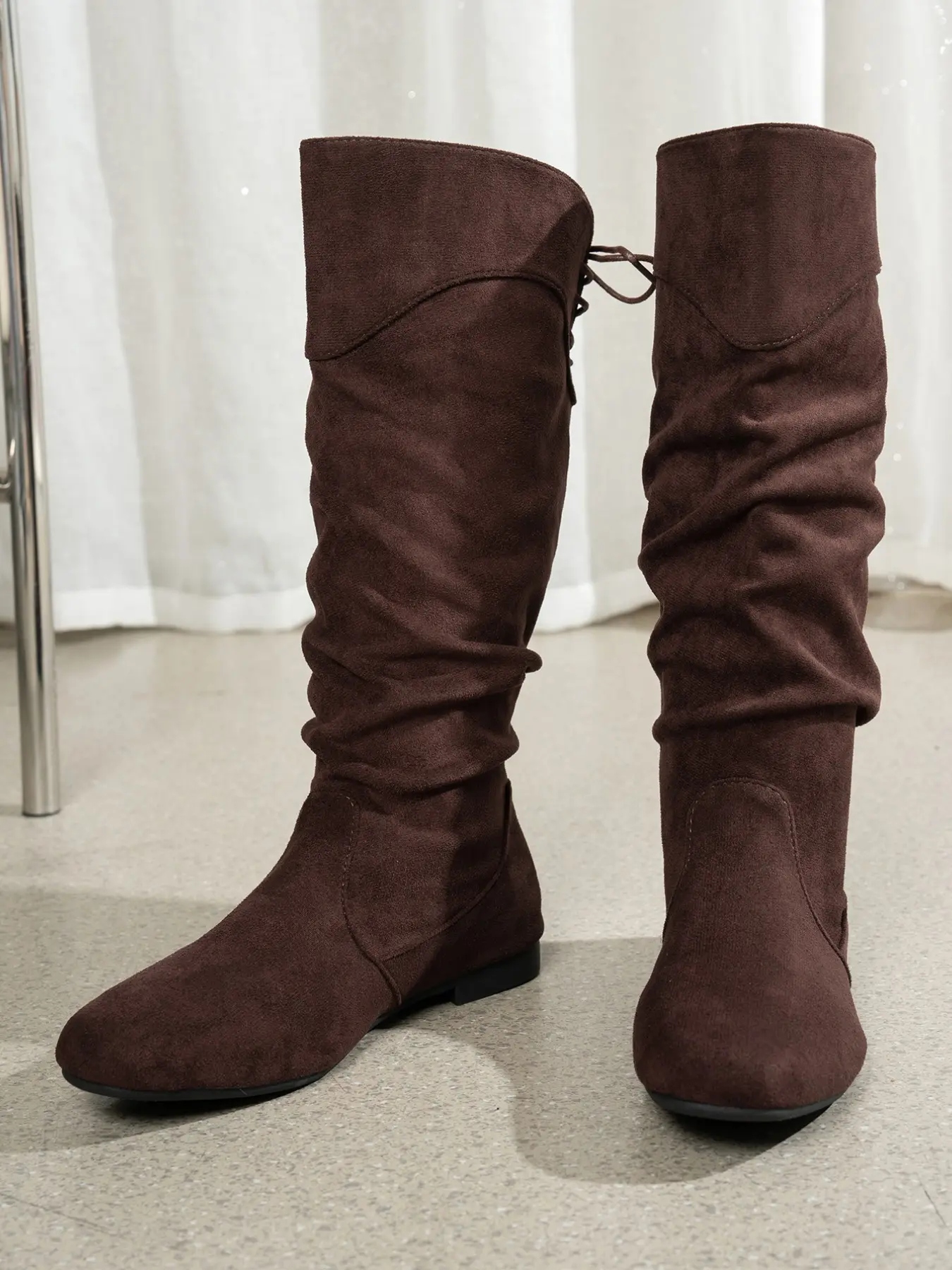 Women's Knee-High Low Heel Fashion Boots