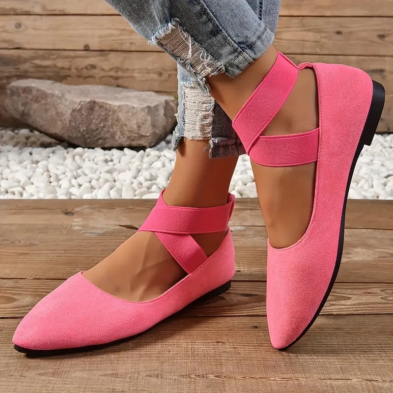 Women's Solid Color Trendy Flats