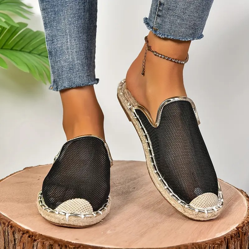 Women's Mesh Fishman Flat Shoes