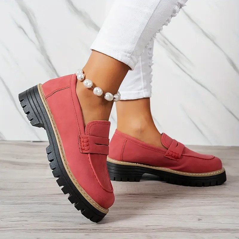 Women's Elegant Thick-soled Loafers