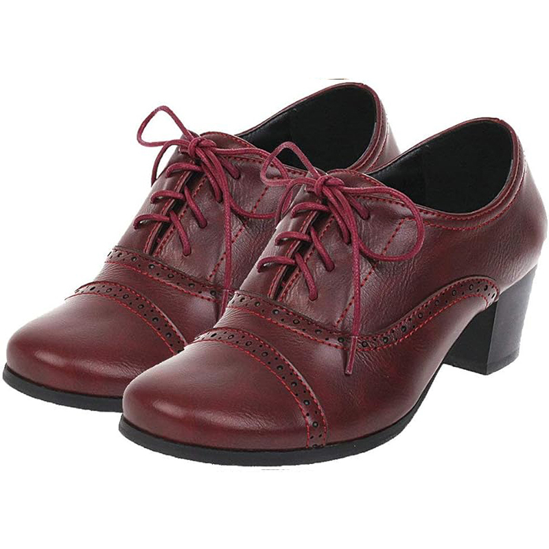 Women's Lace-Up Deep-Cut Ankle Boots