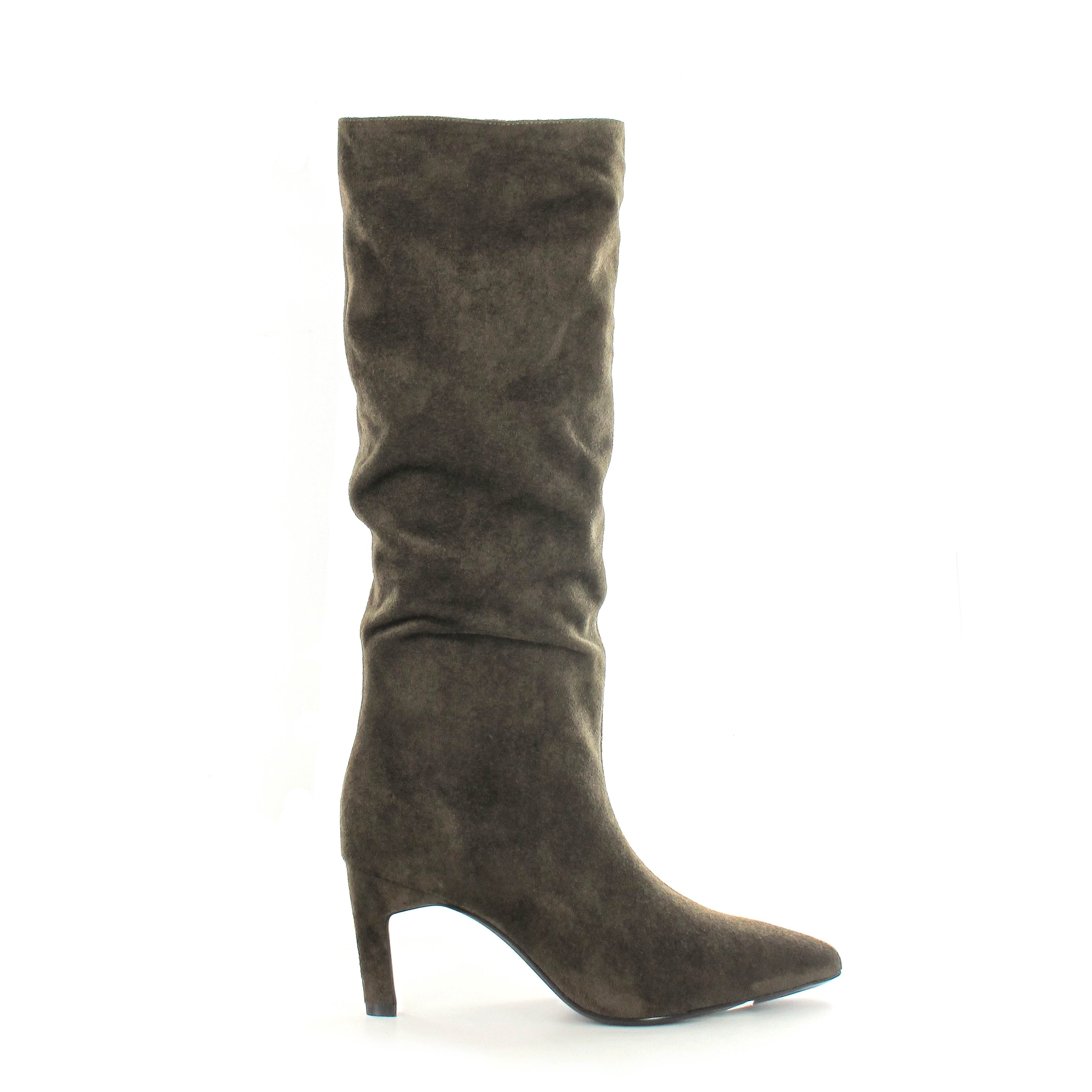 Women's Slouch Low Heeled Boot