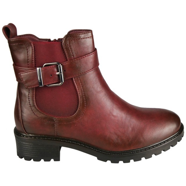 Warm Lined Comfy Grip Winter Casual Boots