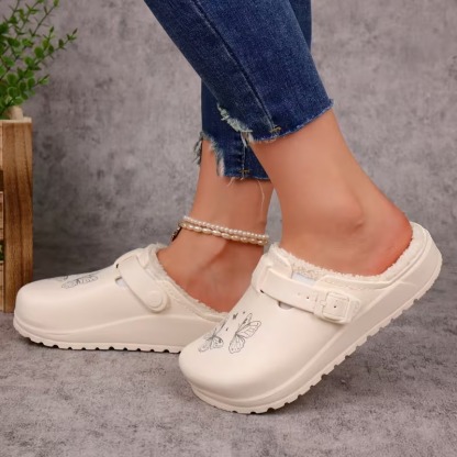 Women's Plush Adjustable EVA Shoes