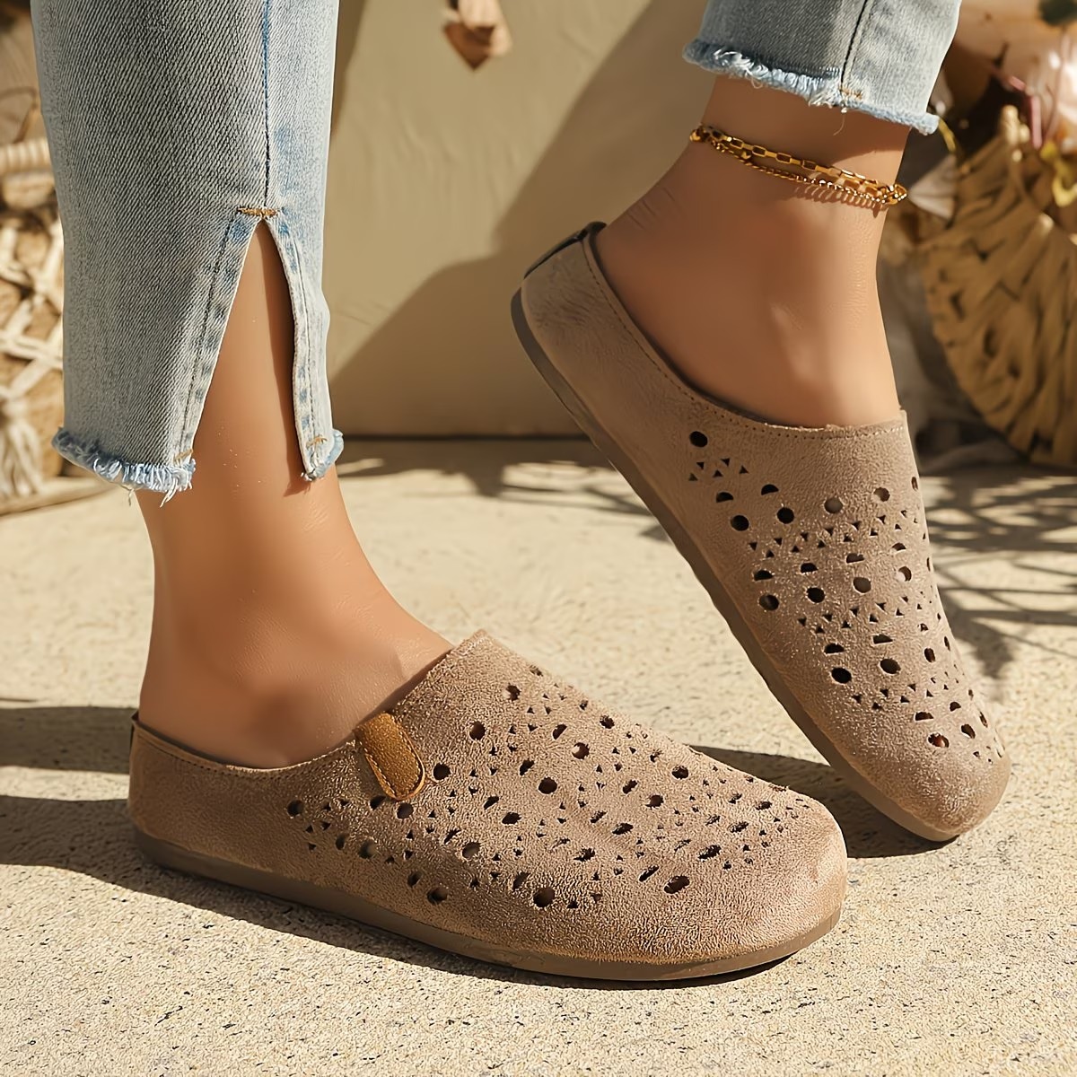 Women's Vintage Casual Mules