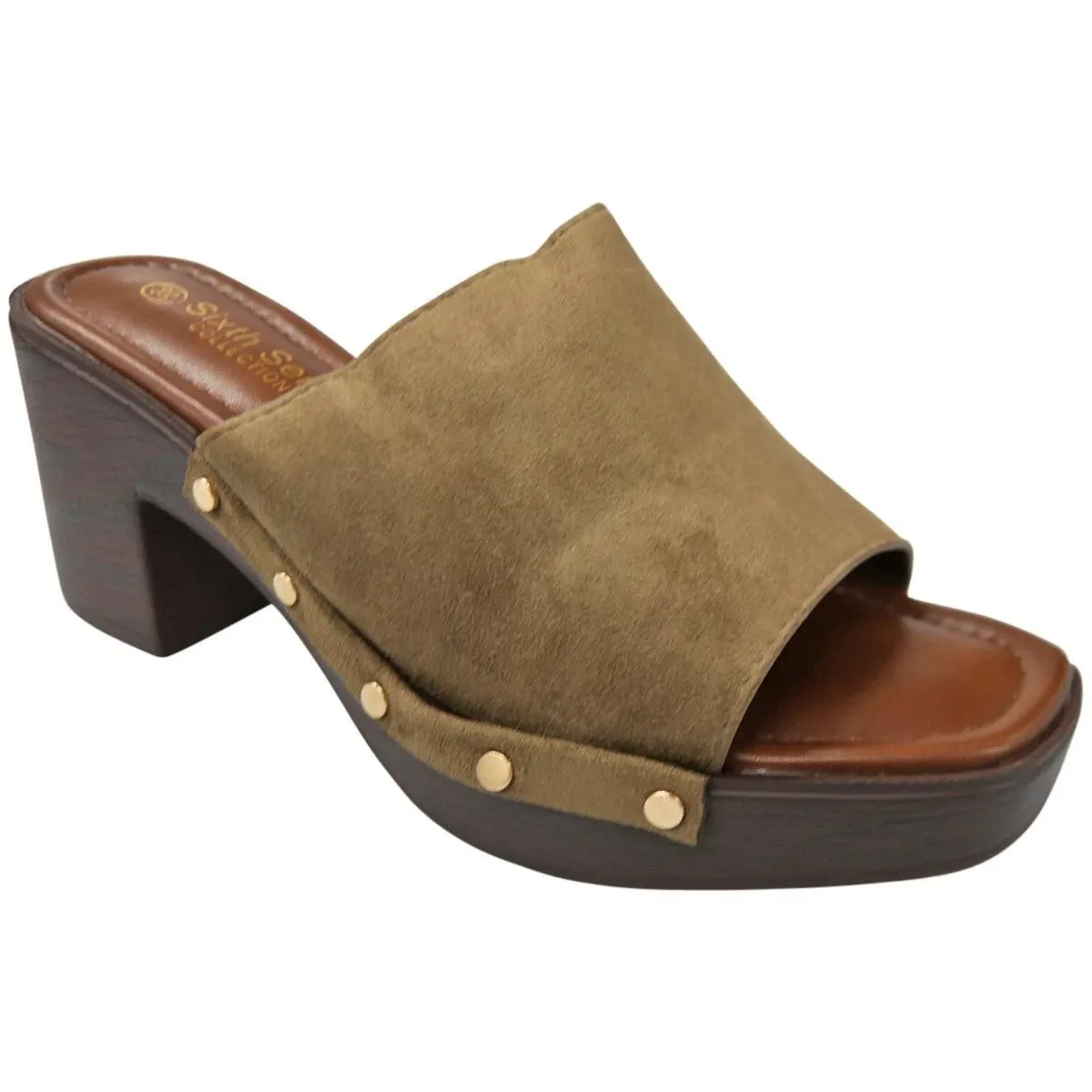 Women's Open Toe Mid Heel