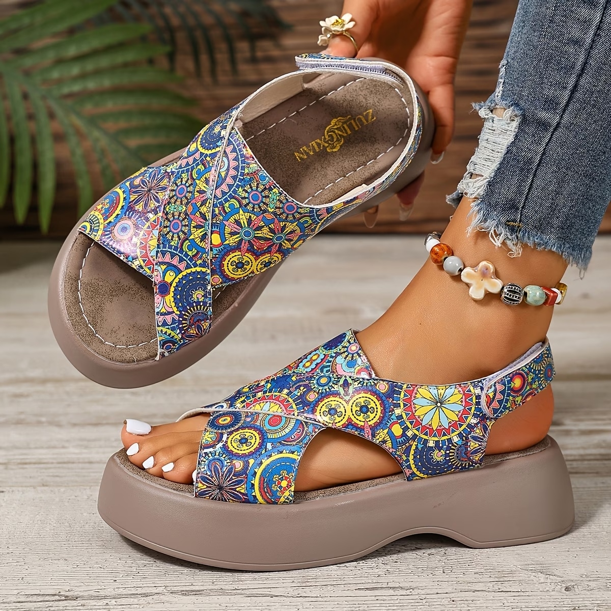 Women's Stylish Versatile Platform Sandals