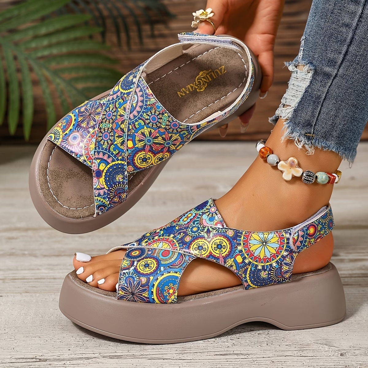 Women's Stylish Versatile Platform Sandals