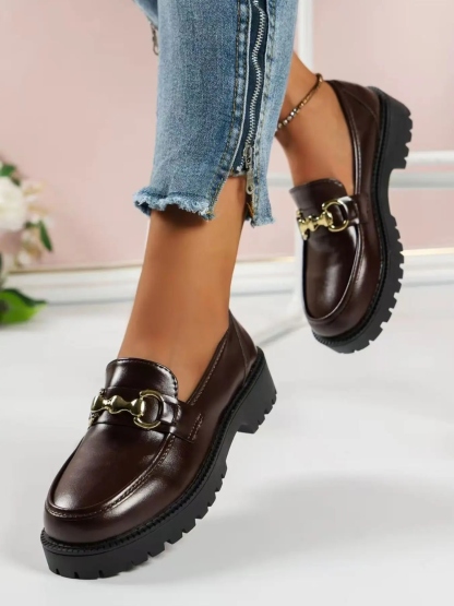 Women's Elegant Thick-Sole Loafer