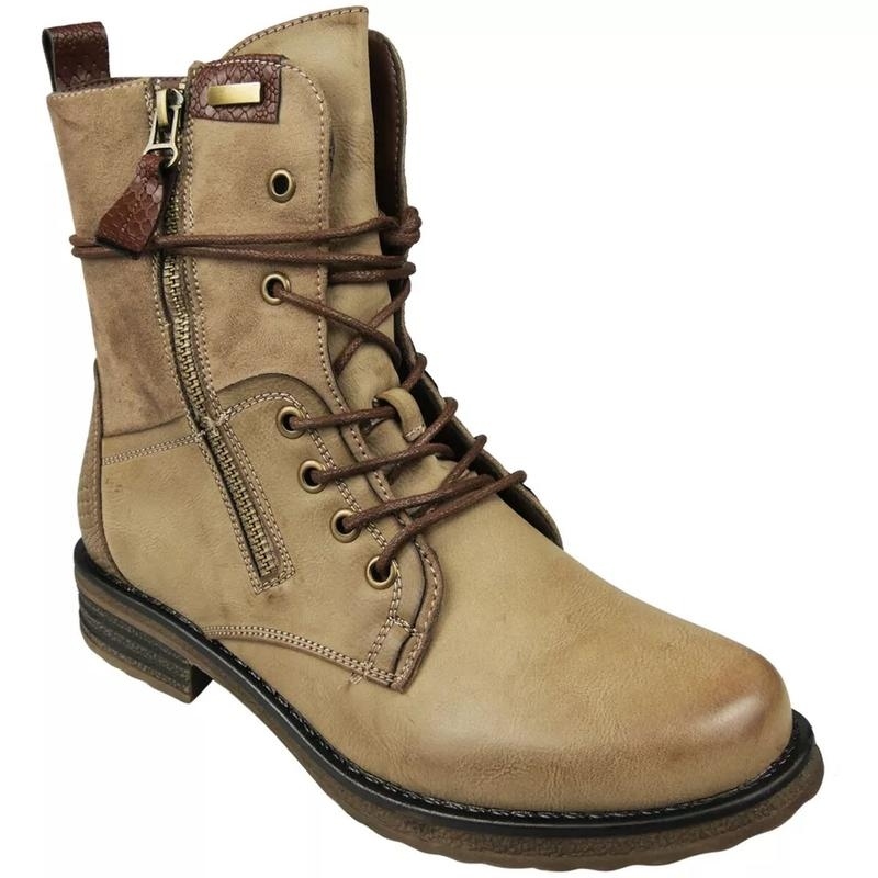 Ladies Cozy Warm Lined Ankle Boots